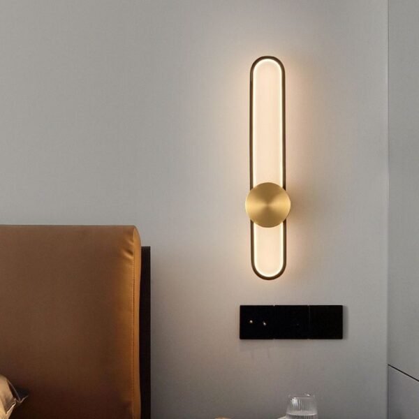 Oval Glow LED Wall Light