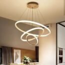 Round LED Rubber Chandelier