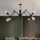 Spider Glass Chandelier