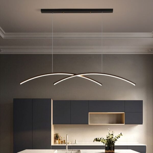 Double Crescent Rubber Chandelier